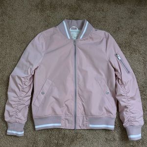 BWT Rachel Roy Blush Bomber Jacket
